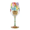 Wine Glass Best Bonus Mom