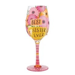 Wine Glass Best Sister Ever