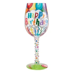 Wine Glass Birthday Streamers
