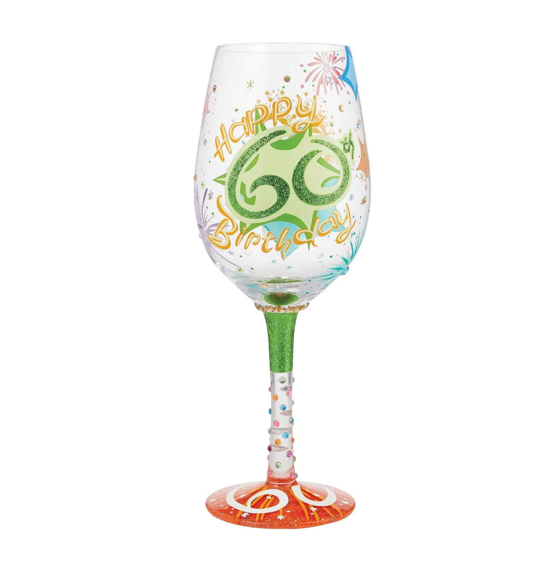 Wine Glass Happy 60Th Birthday