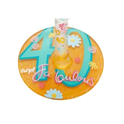 Wine Glass Happy 40Th Birthday