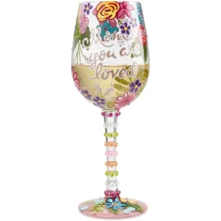 Wine Glass Mom You Are Loved