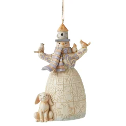 Woodland Snowman Ornament